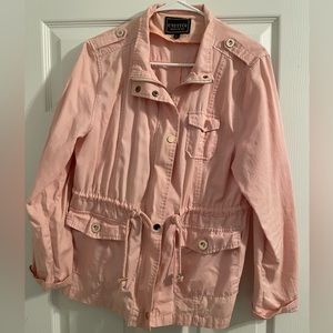 C’esttoi Soft Pink Jean Jacket
